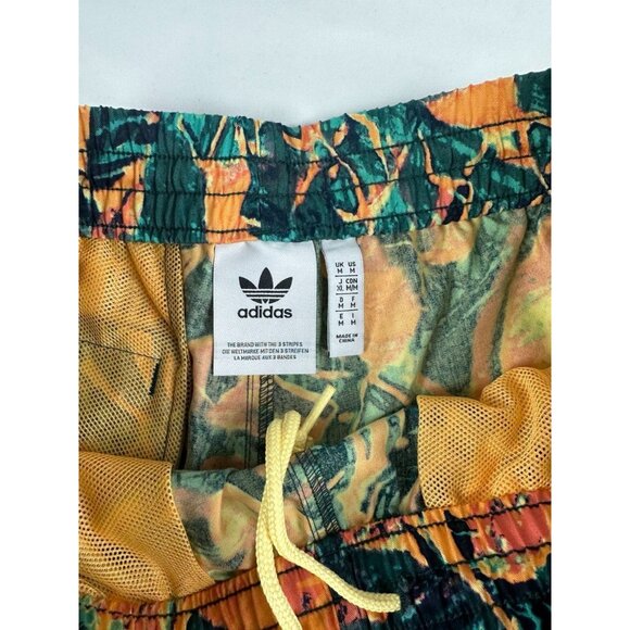 Adidas Originals Archive Floral Resort Shirt and Shorts Set Mens Size Medium - Picture 8 of 15